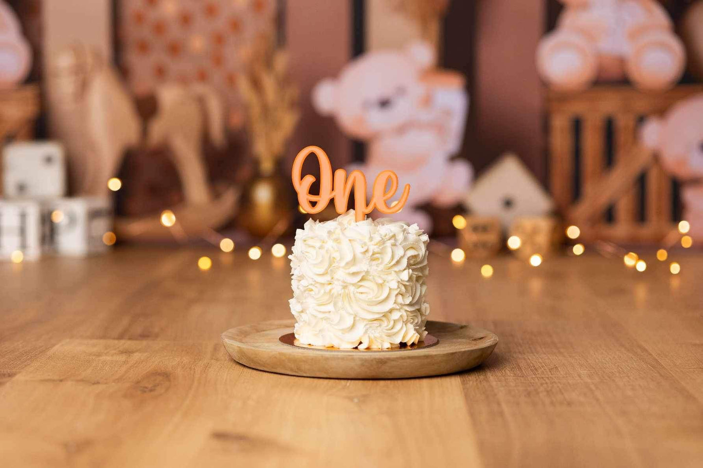 Cake Topper Sweety One Bicolore
