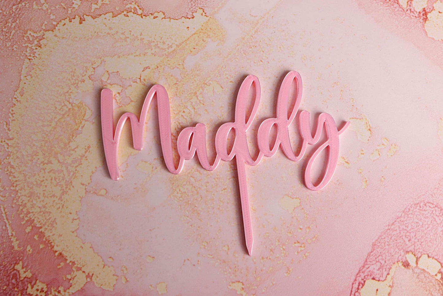 RTS - Cake Topper Personnalisé « Maddy »