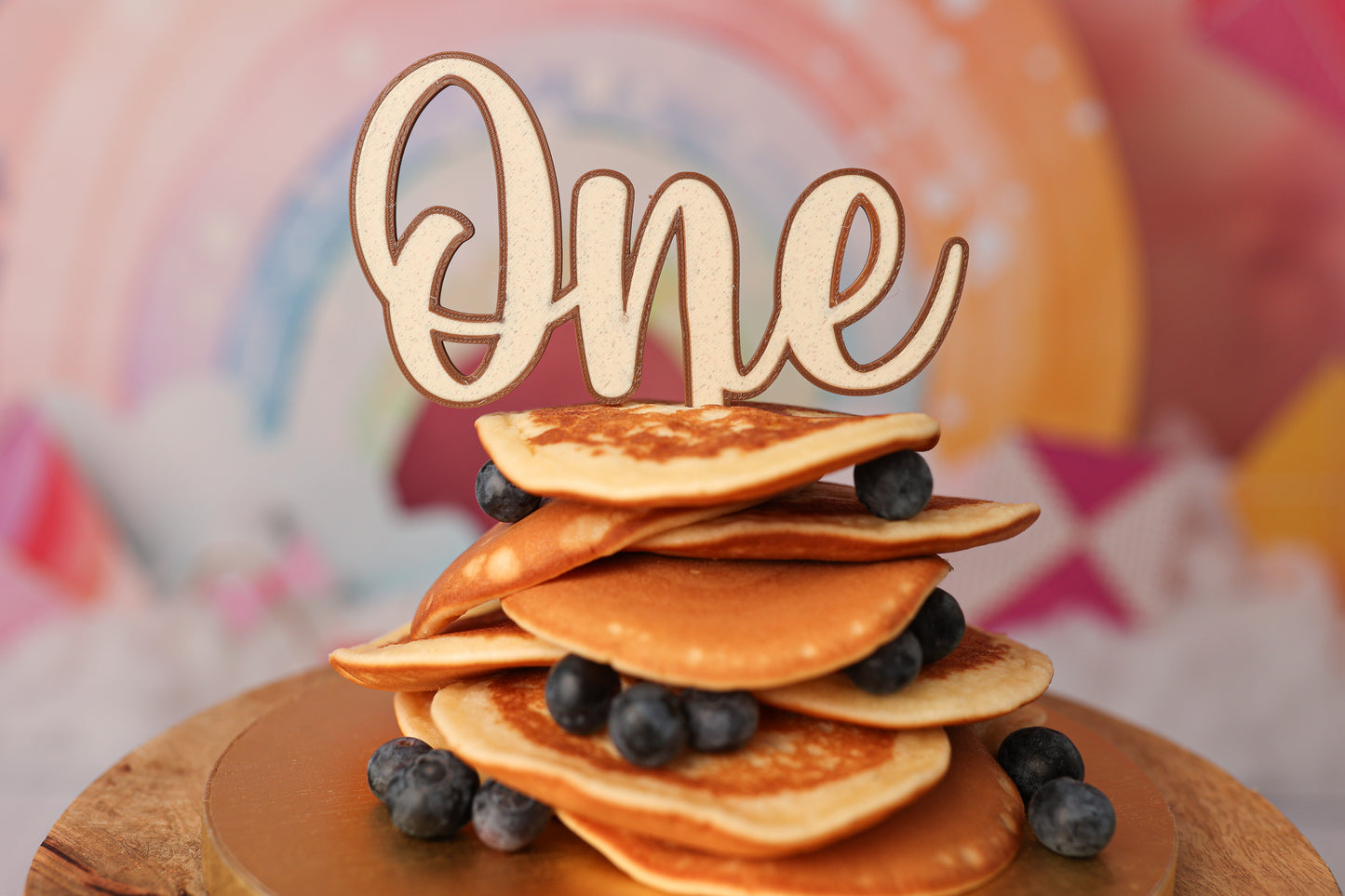 Cake Topper Sweety One Bicolore