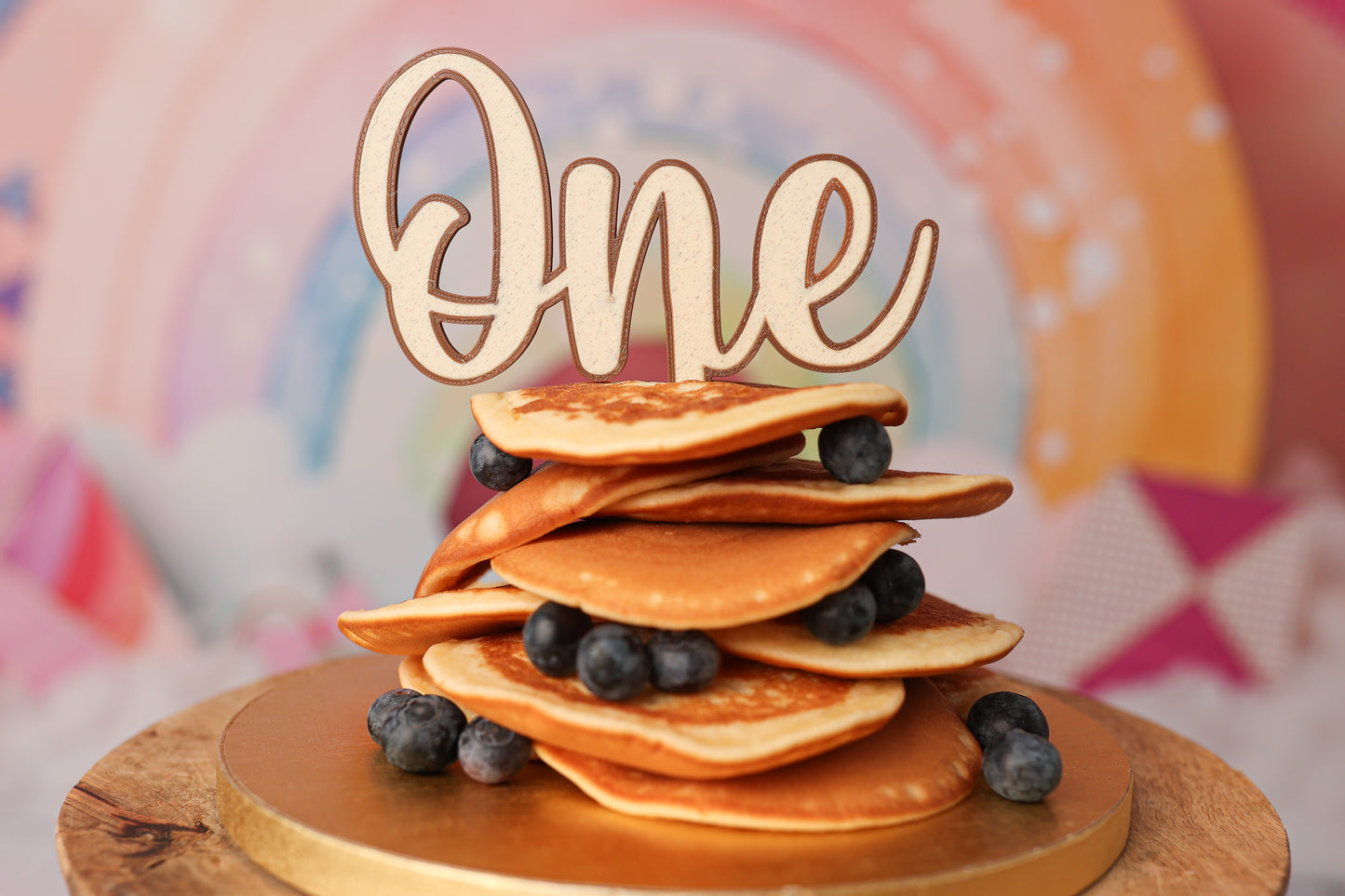 Cake Topper Sweety One Bicolore