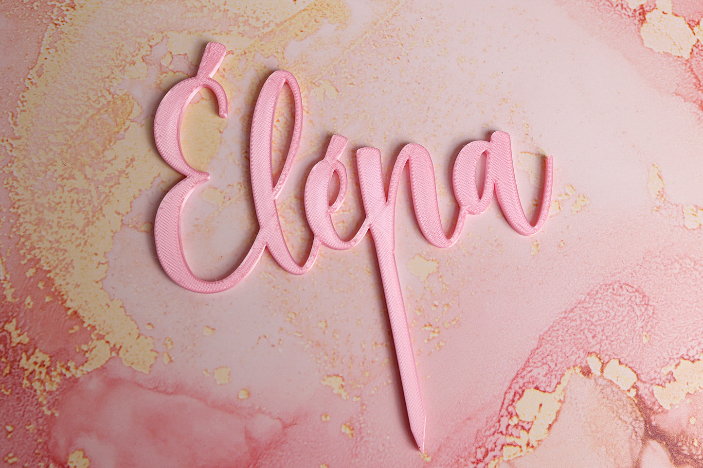 Cake Topper Prénom Personnalisé