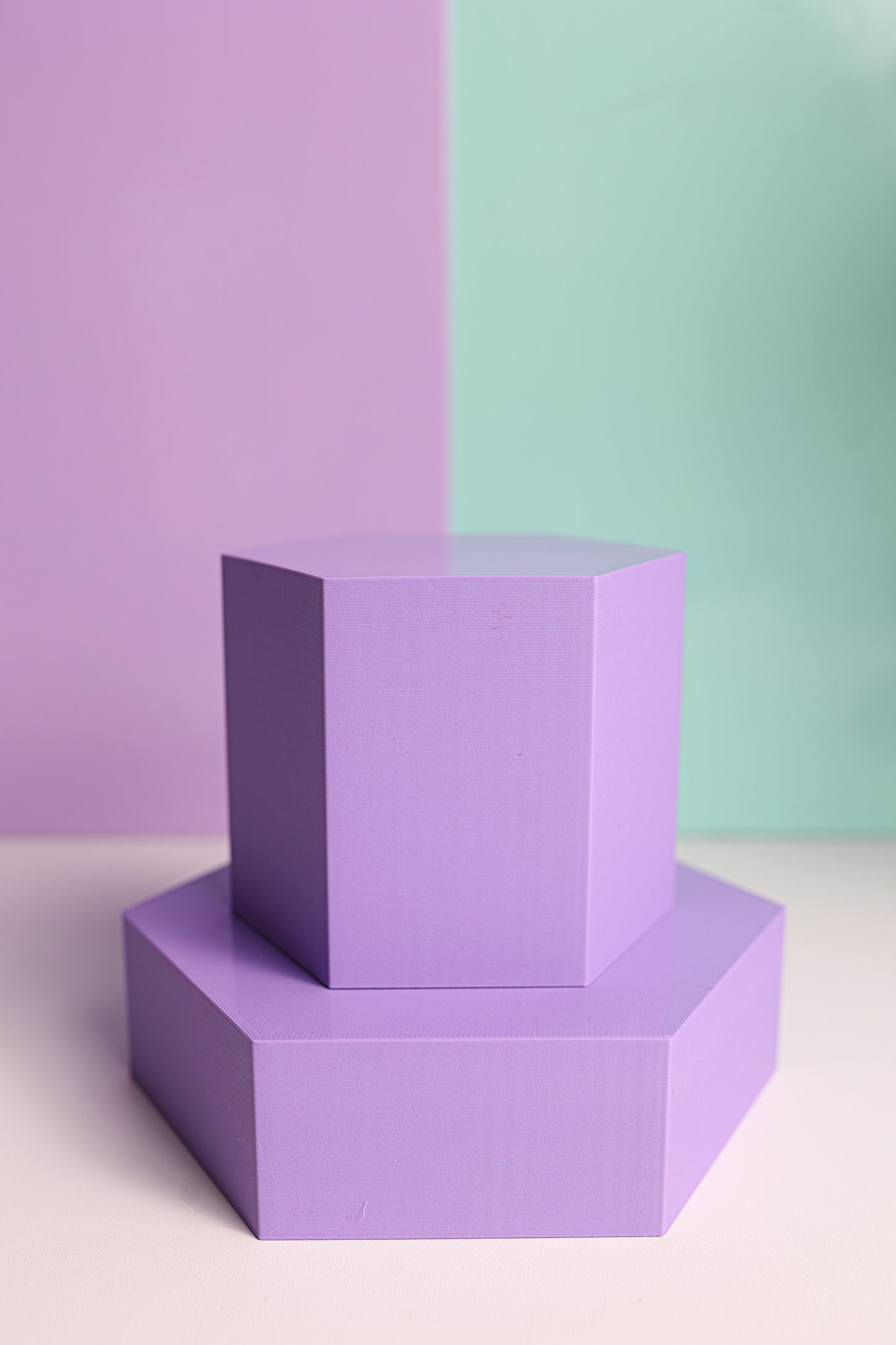 SET DE 2 PRÉSENTOIRS - COLLECTION HEXAGONE