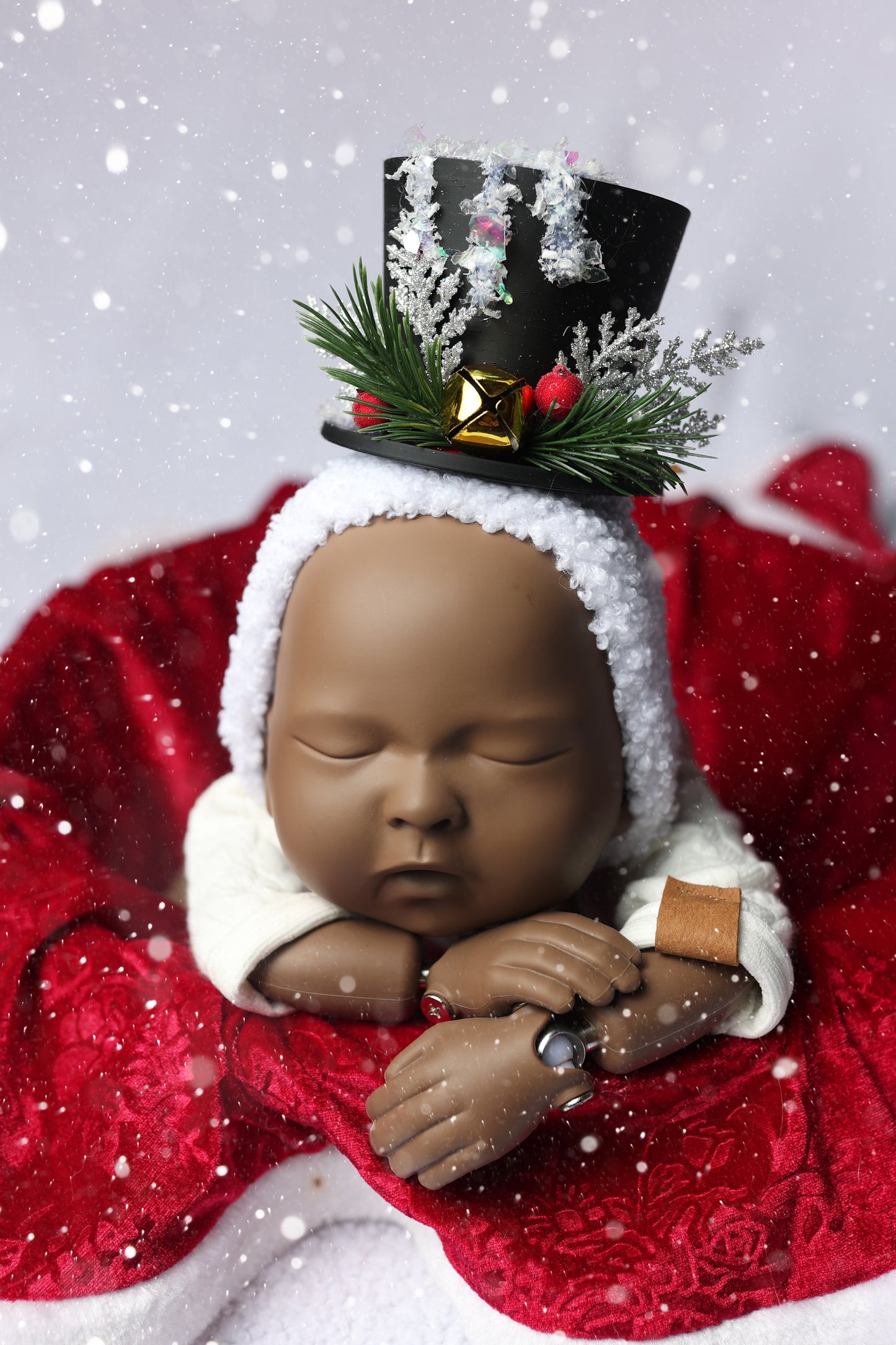 Bonnet Little Snowman - Version Black - Modèle II