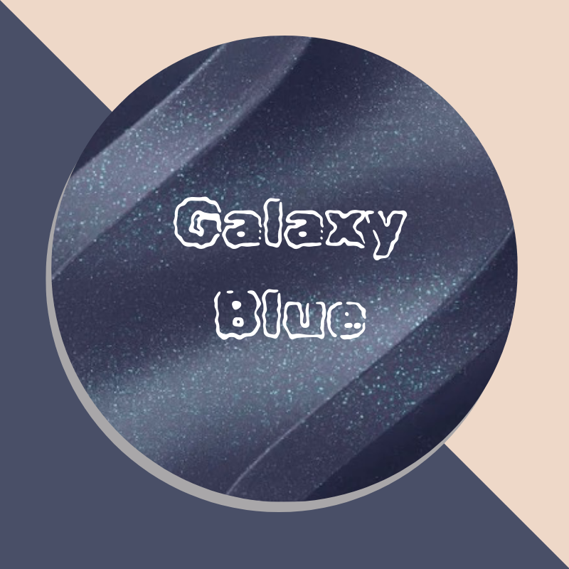 Mentonnière Unicolore ÉDITION GALAXY BLUE pour Photographie d'Iris - Personnalisable.