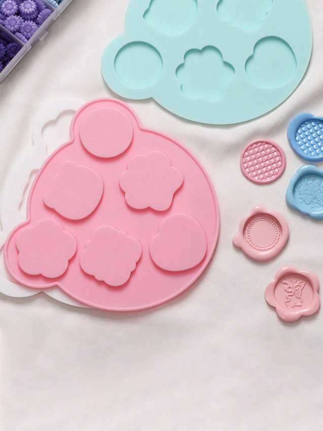 Tapis Silicone pour Création de Cachets de Cire - Modèle Ourson