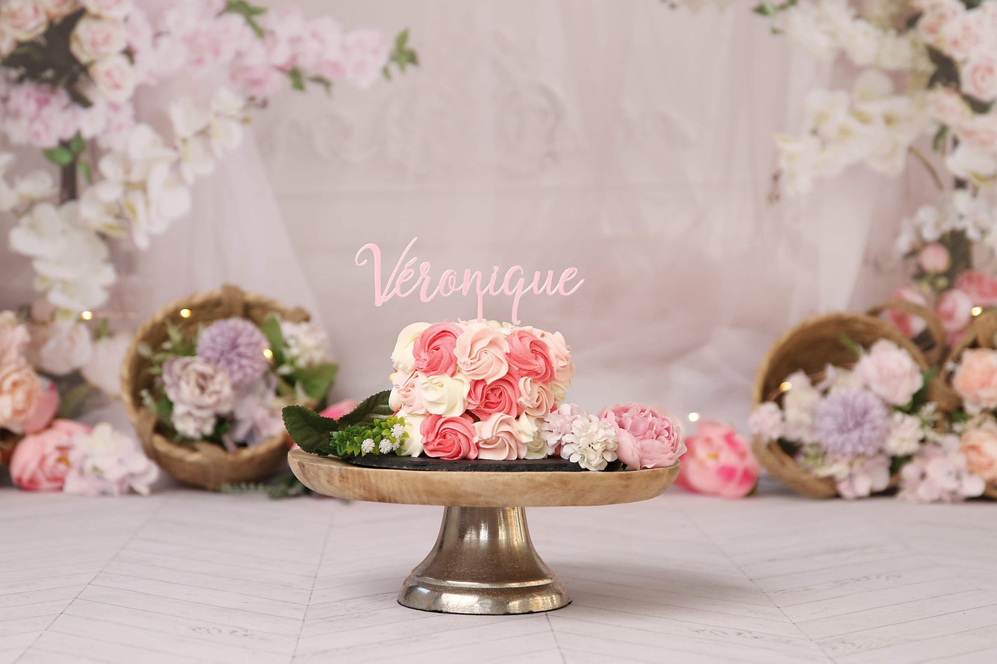 Cake Topper Prénom Personnalisé