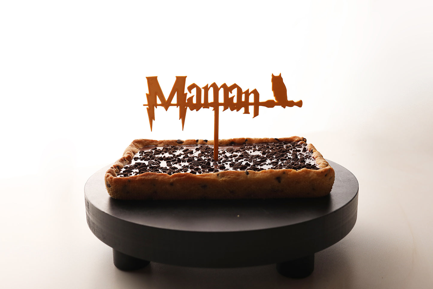 Cake Topper "MAMAN" façon Harry Potter.