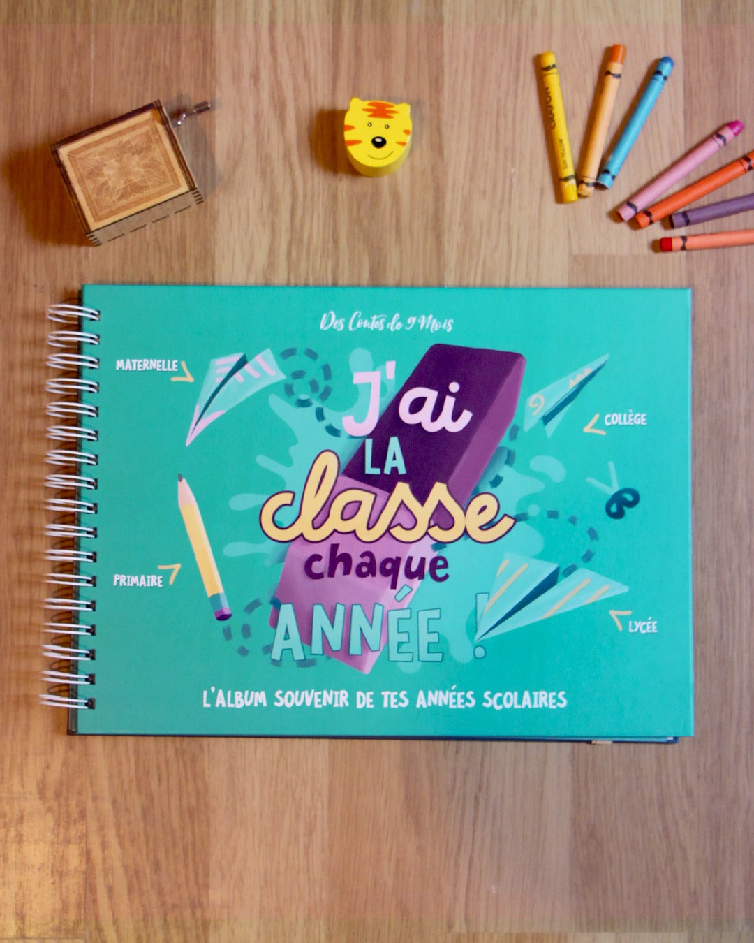 Livre "J'ai La Classe Chaque Année" - Souvenirs Photos de Classe.