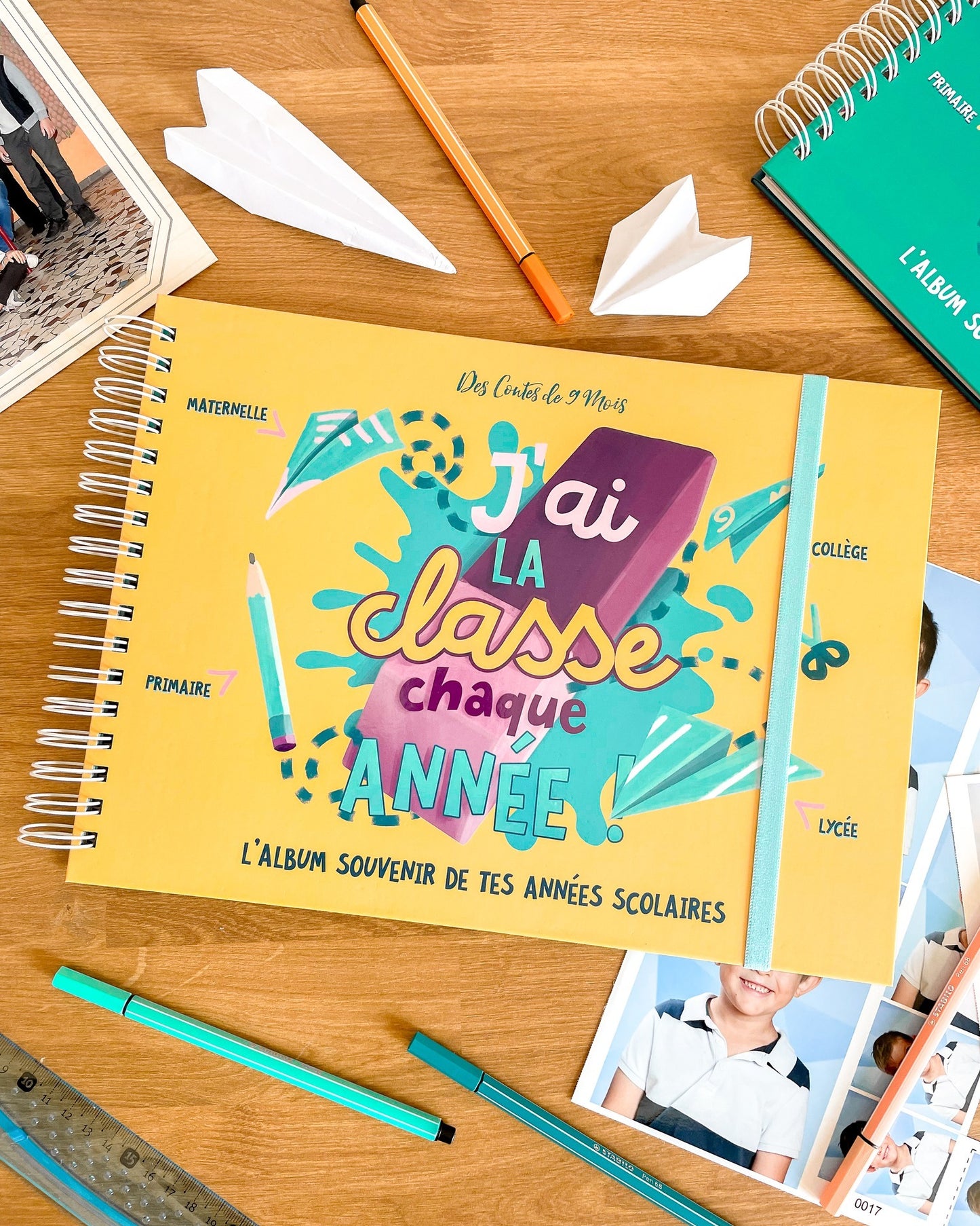 Livre "J'ai La Classe Chaque Année" - Souvenirs Photos de Classe.