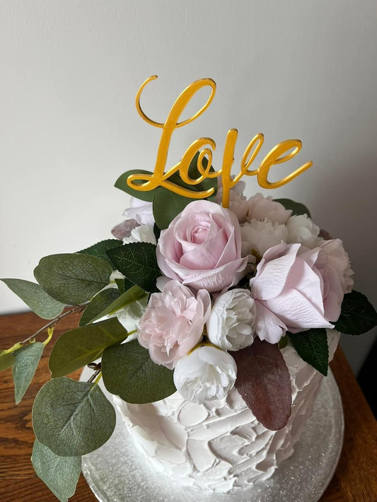 Cake Topper Love