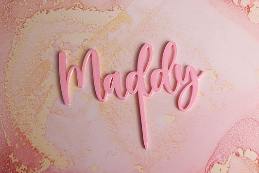 RTS - Cake Topper Personnalisé « Maddy »