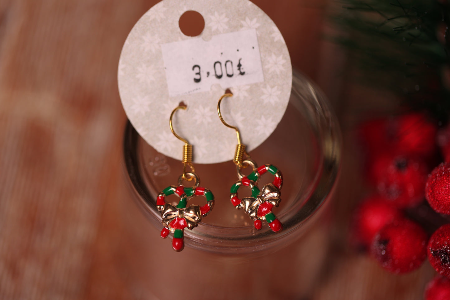 Boucles d’oreilles des Fêtes - modèle au Choix