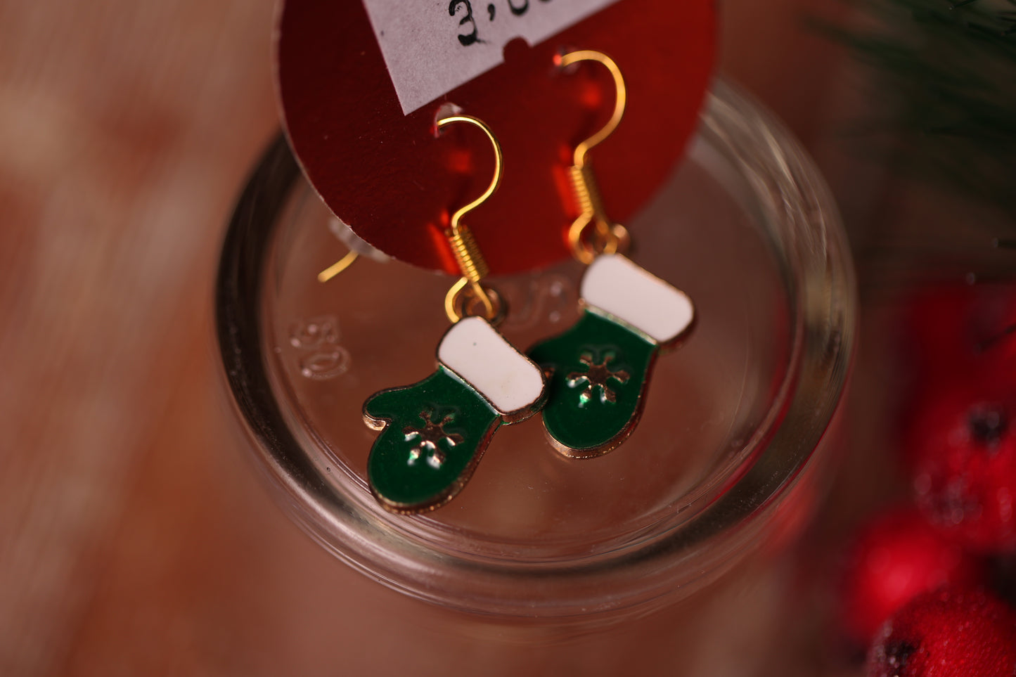 Boucles d’oreilles des Fêtes - modèle au Choix