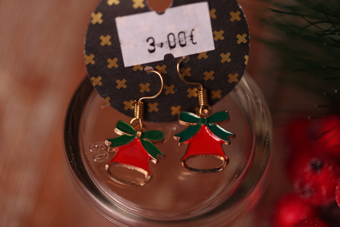 Boucles d’oreilles des Fêtes - modèle au Choix