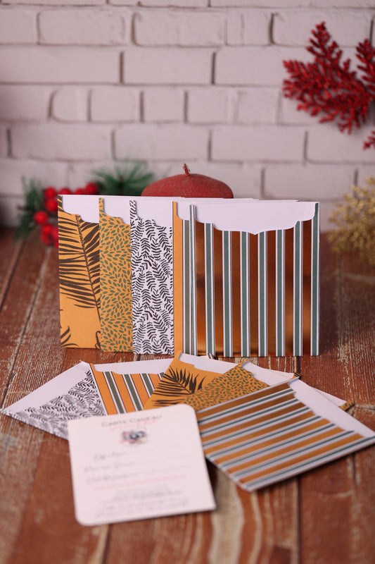 Lot de 10 Cartes Cadeaux Personnalisées