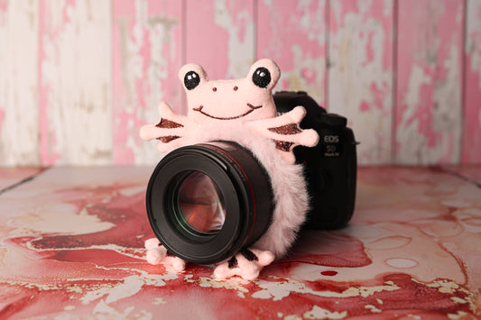Doudou pour Objectif - Modèle ROSY la Grenouille Rose