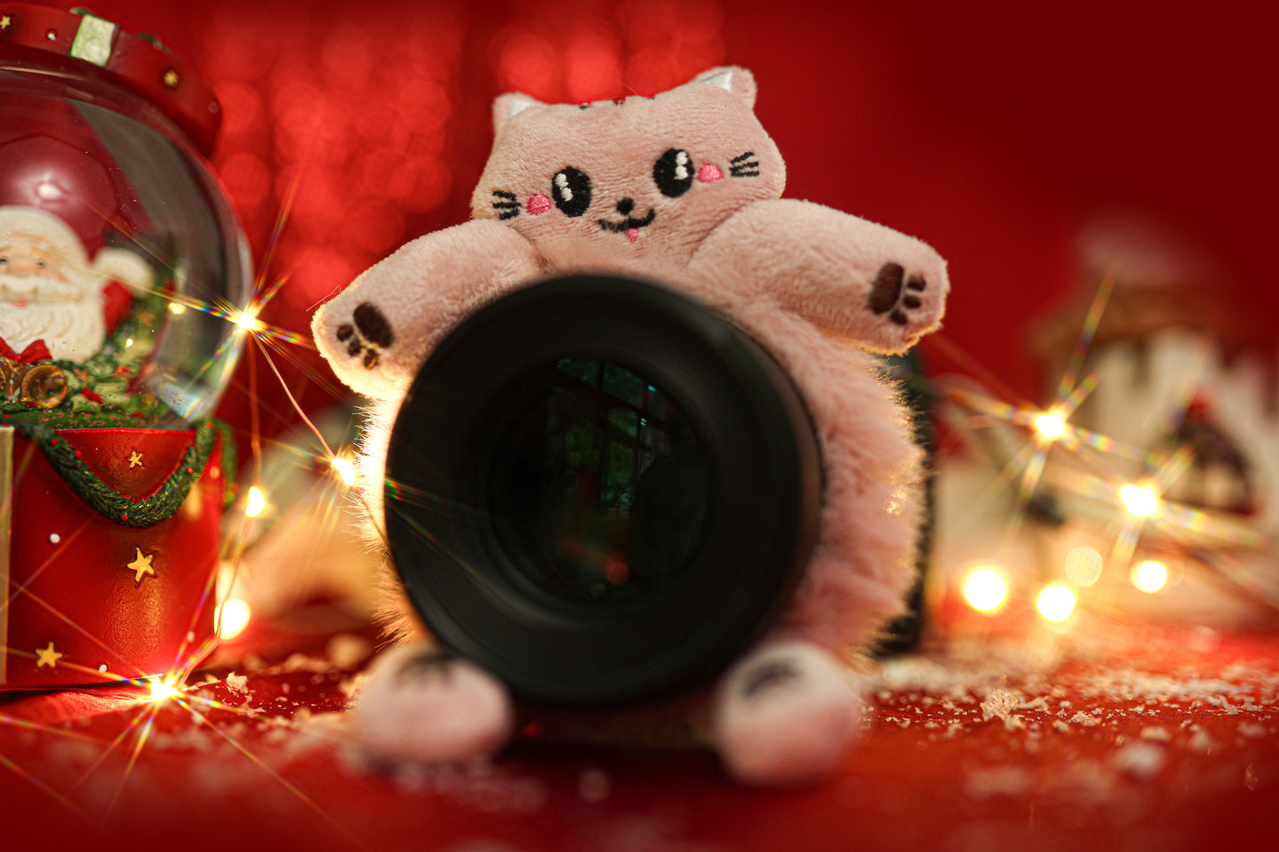Doudou pour Objectif - Modèle LOLA le Chat Rose