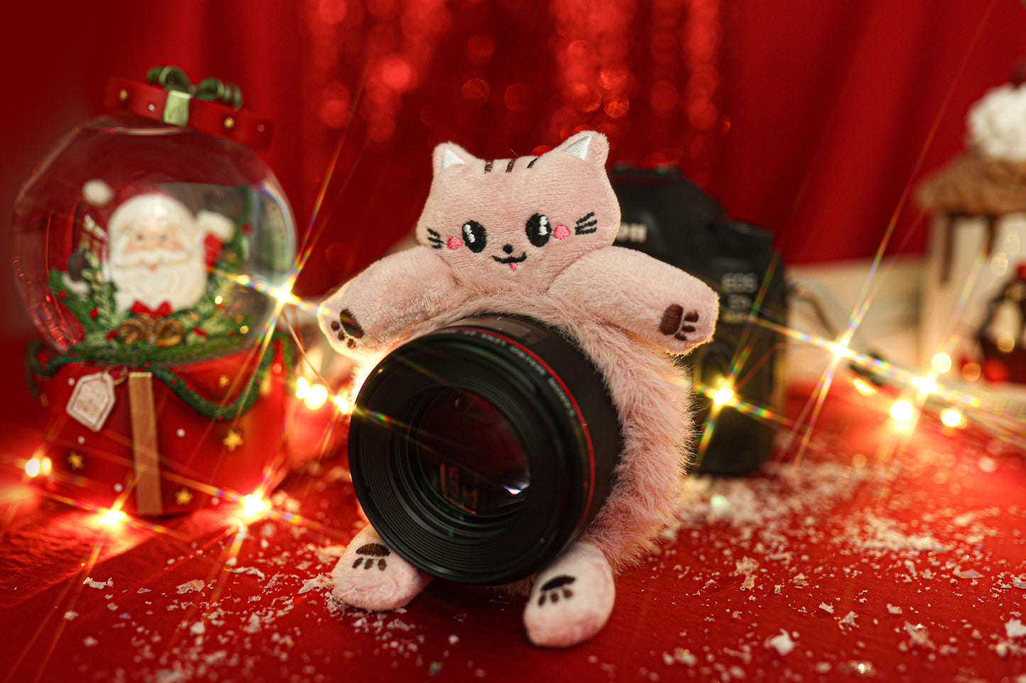 Doudou pour Objectif - Modèle LOLA le Chat Rose