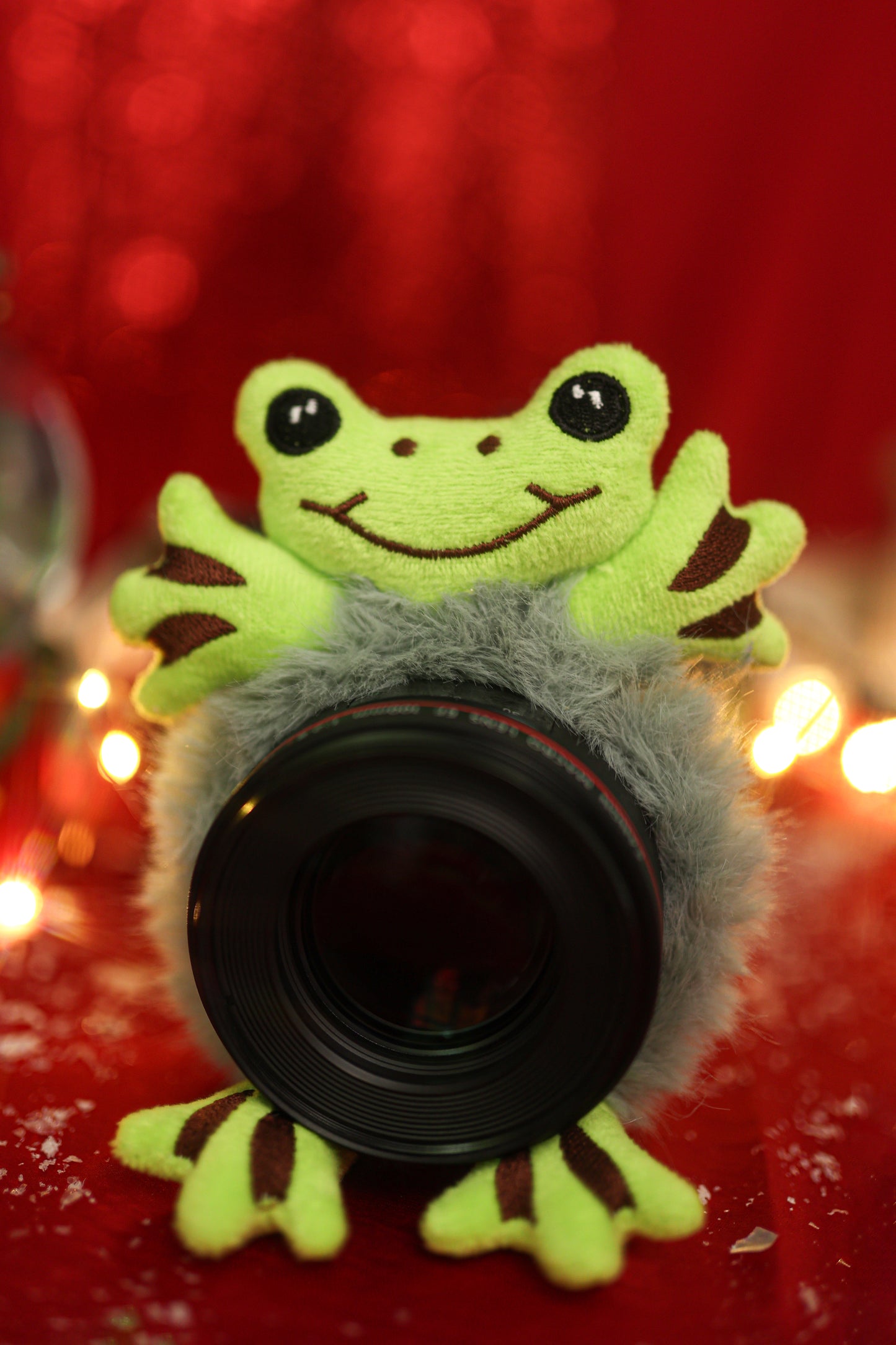 Doudou pour Objectif - Modèle Rainette la Grenouille Verte