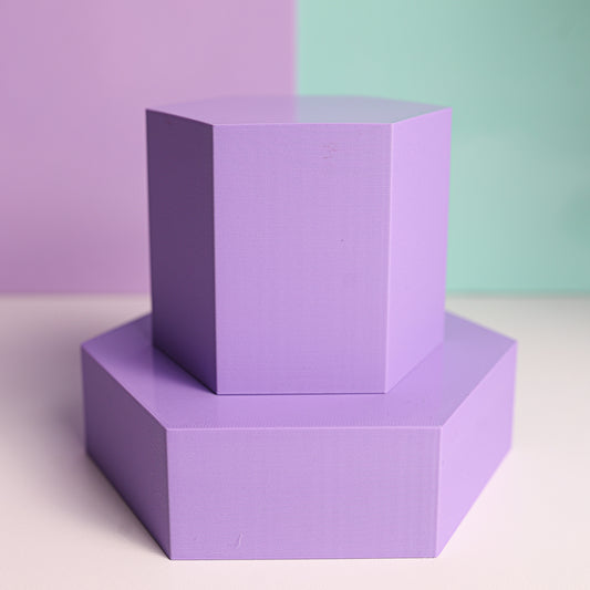 SET DE 2 PRÉSENTOIRS - COLLECTION HEXAGONE