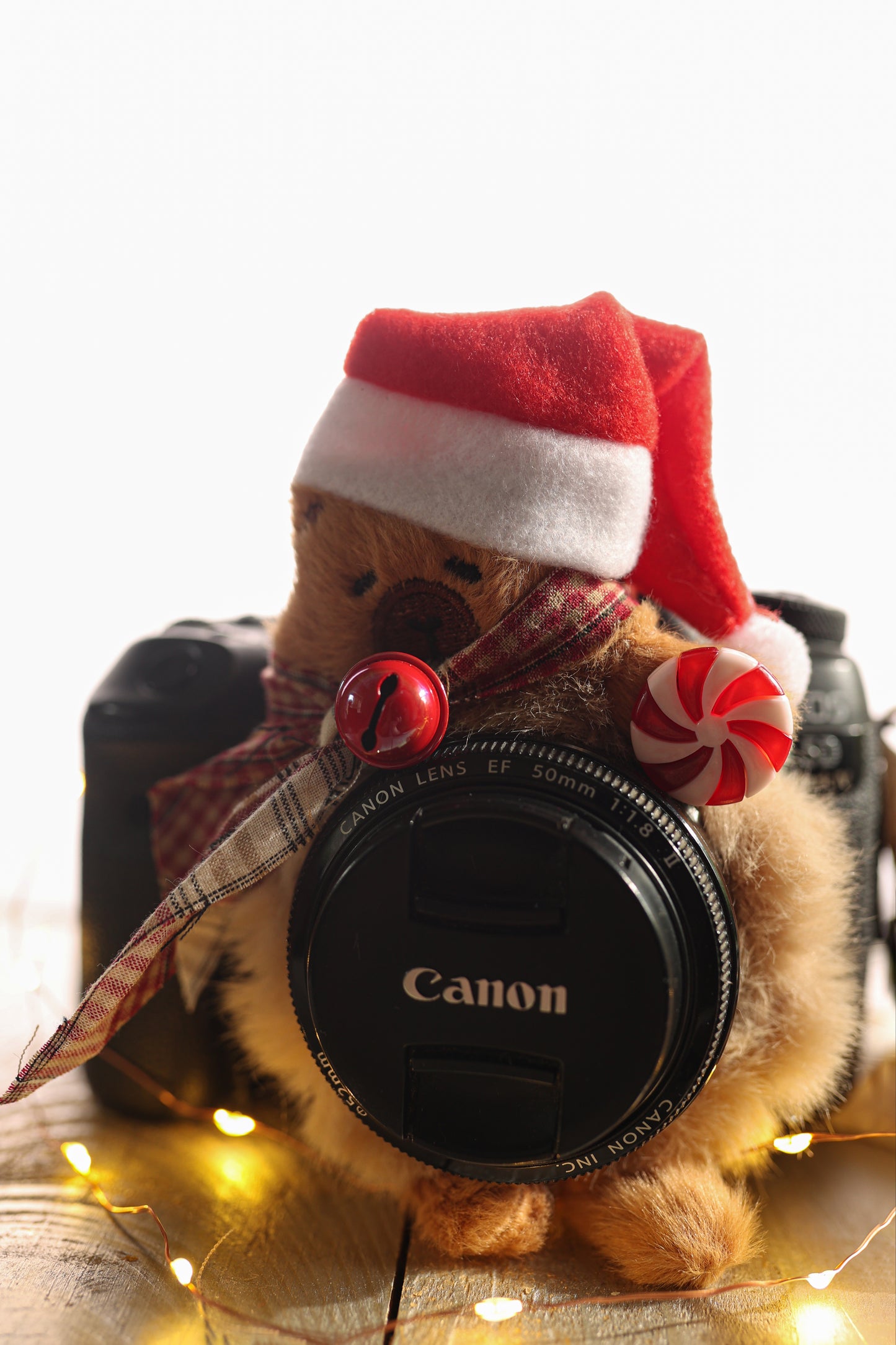 Doudou pour Objectif - Modèle PepperMint COOKIE le Capybara de Noël
