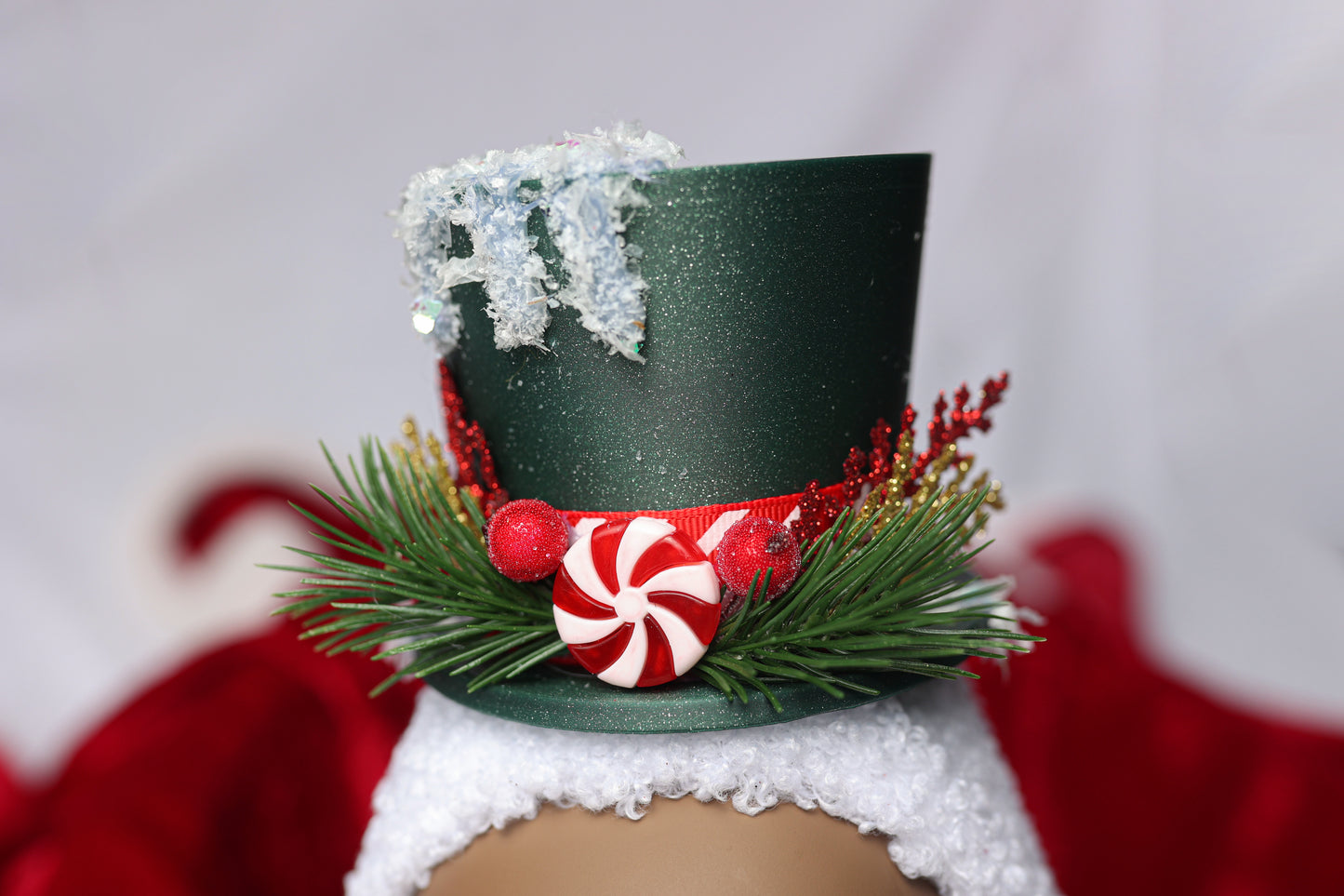 Bonnet Little Snowman - Version Vert Pailleté - Modèle I
