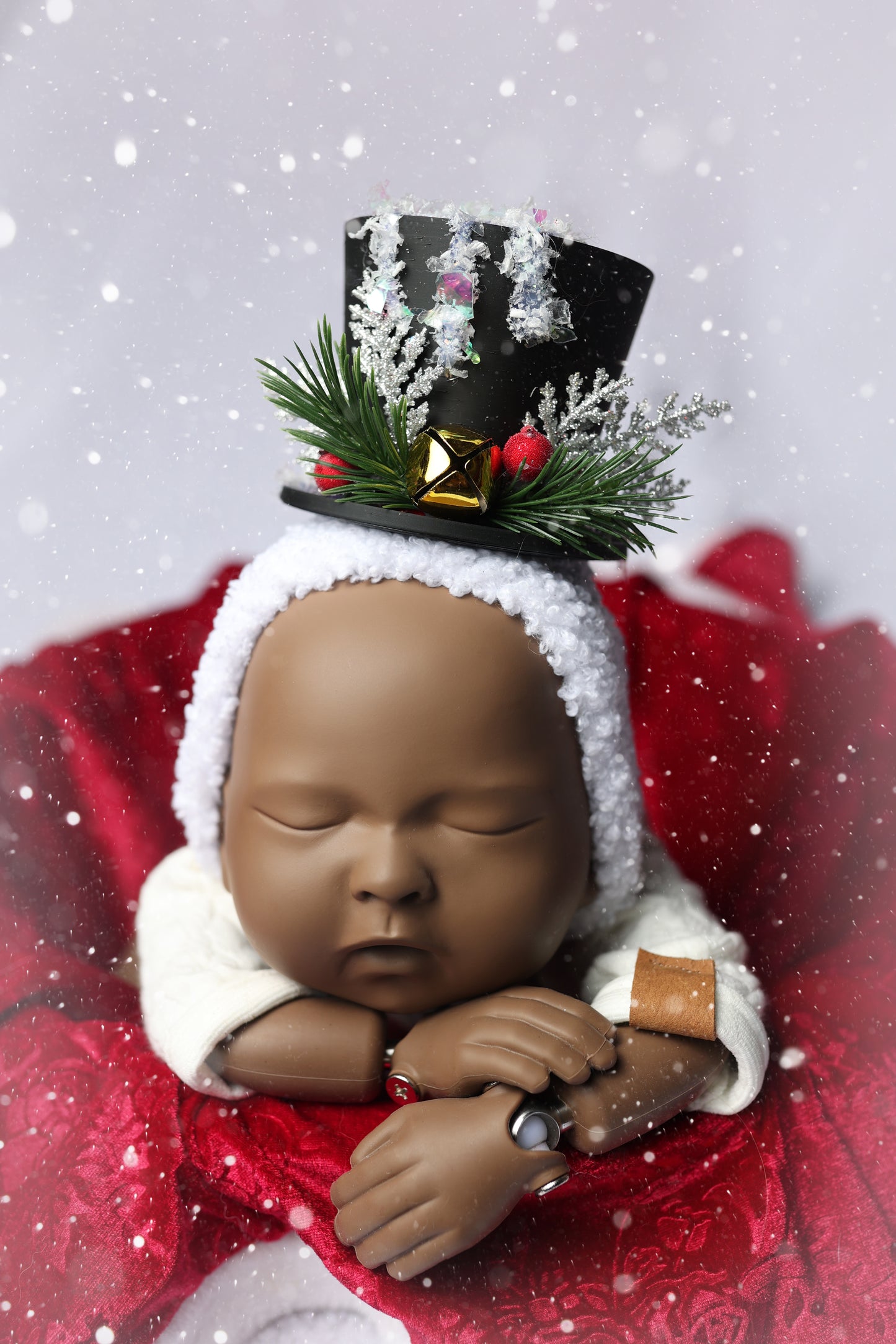 Bonnet Little Snowman - Version Black - Modèle II