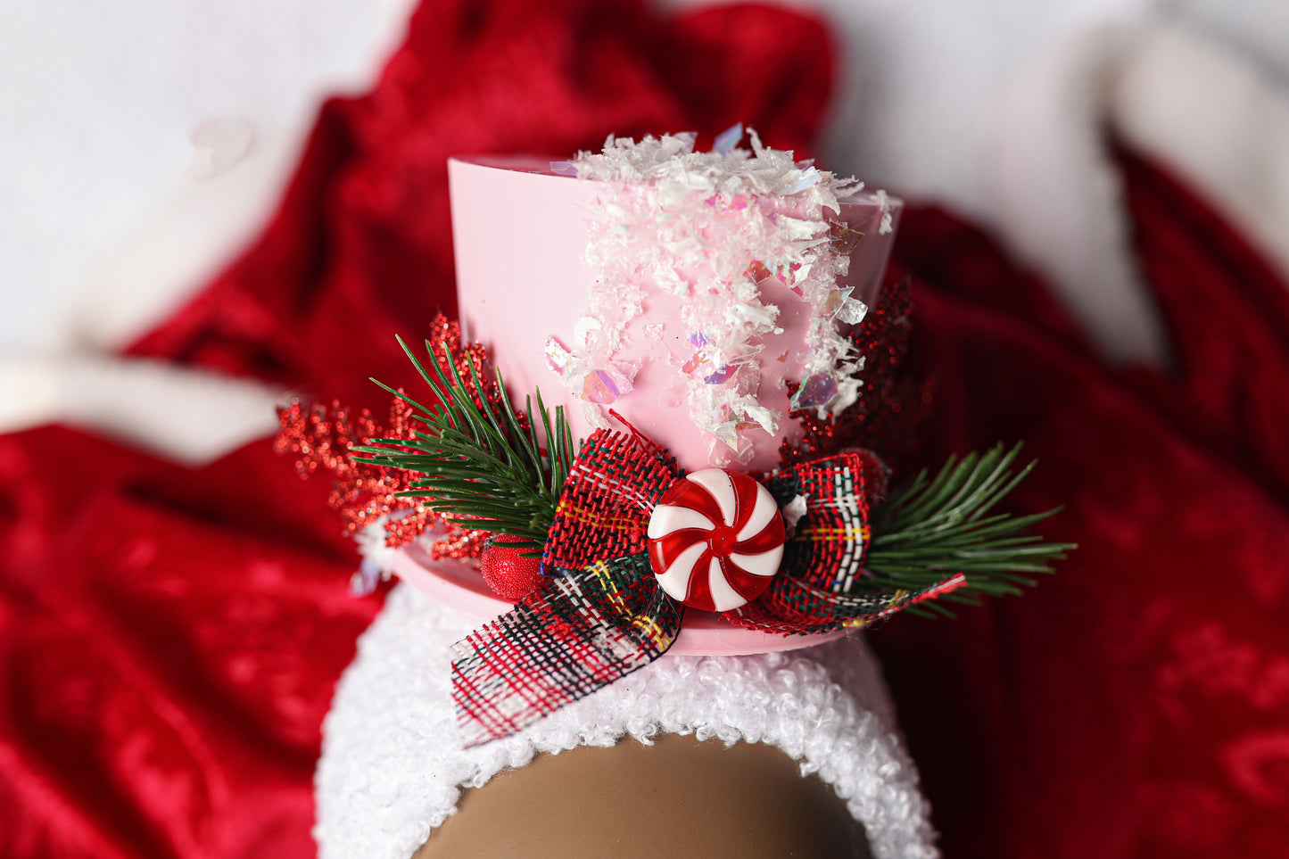 Bonnet Little Snowman - Version Pinky - Modèle I