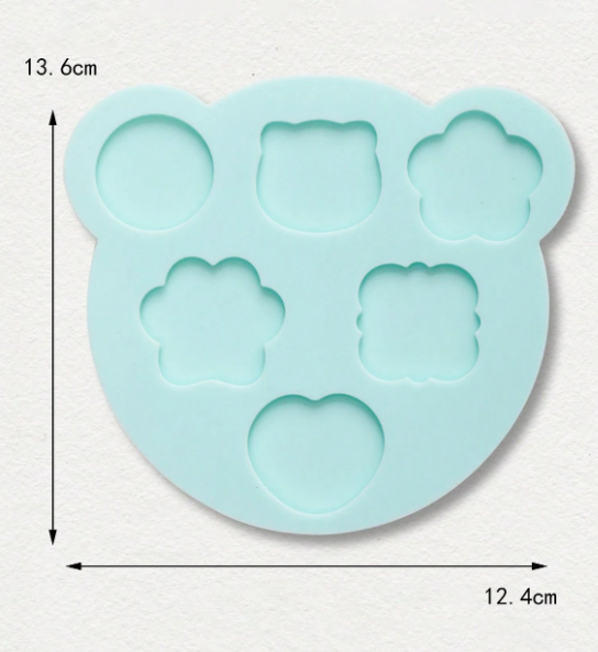 Tapis Silicone pour Création de Cachets de Cire - Modèle Ourson