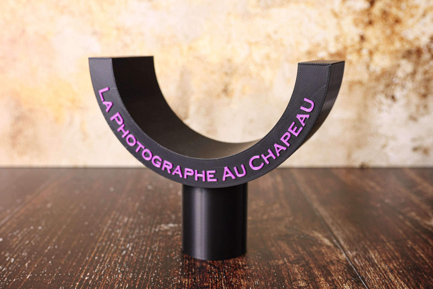 Mentonnière Multicolore pour Photographie d'Iris - Personnalisable.