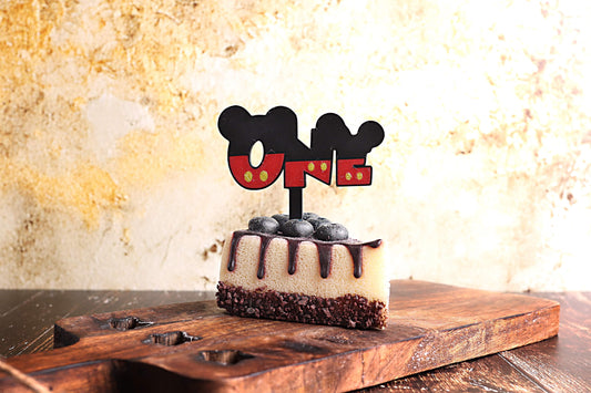 Cake Topper One Mouse