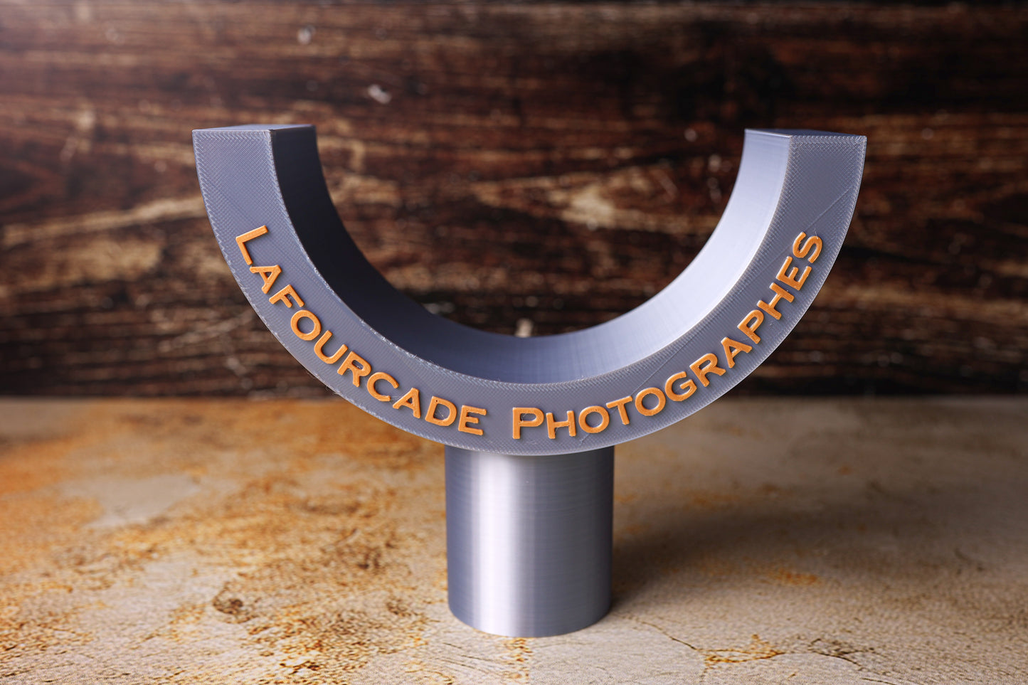 Mentonnière Multicolore pour Photographie d'Iris - Personnalisable.