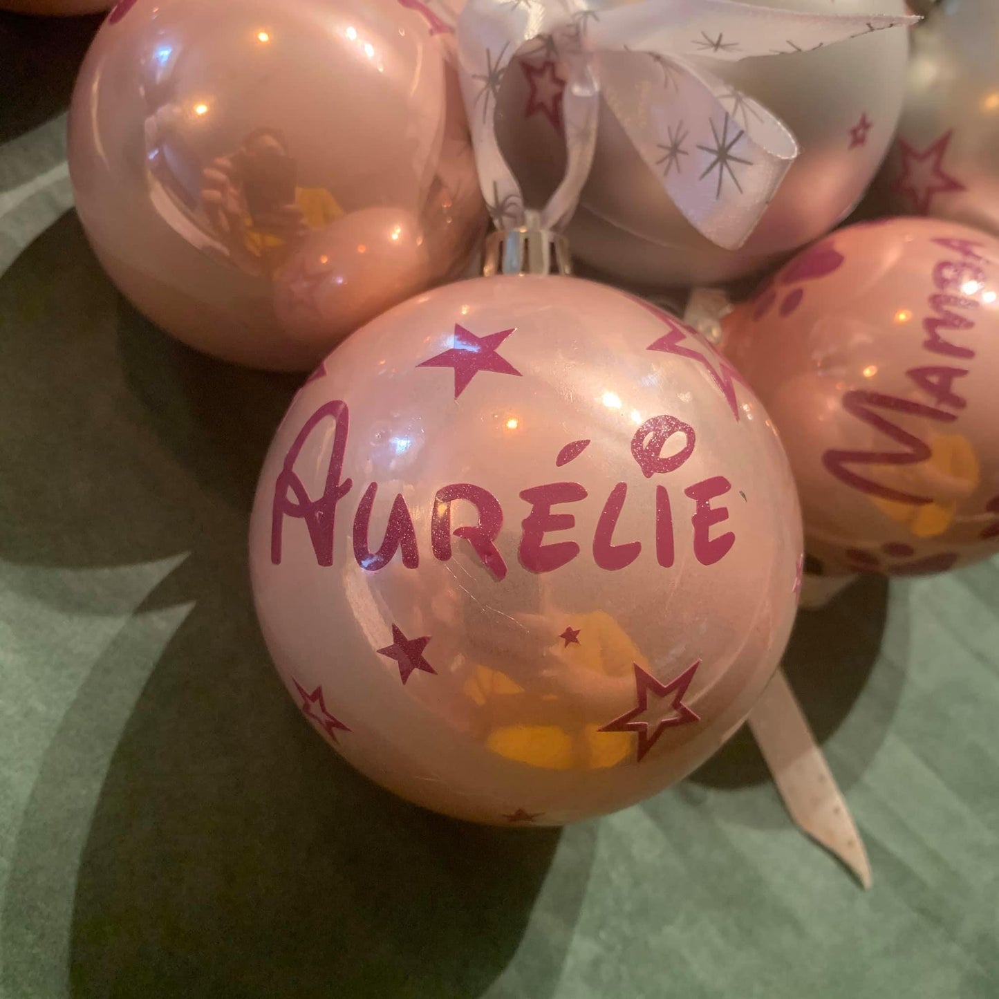 Boule de Noël - Prénom Personnalisé