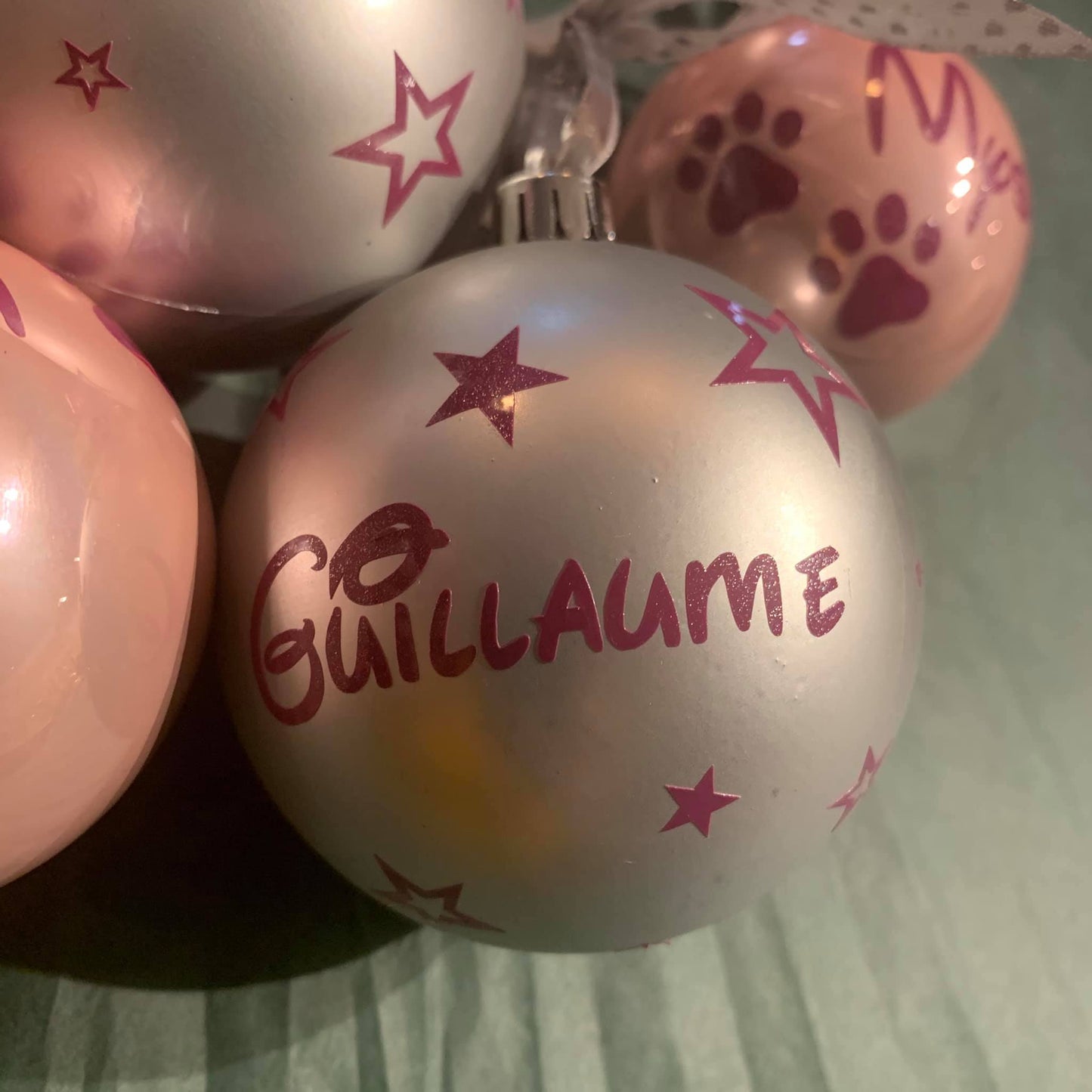 Boule de Noël - Prénom Personnalisé