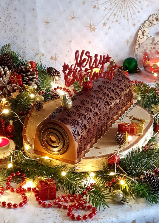 Cake Topper Merry Christmas