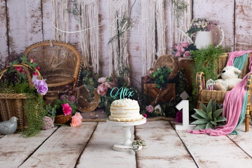 Cake Topper Prénom Personnalisé