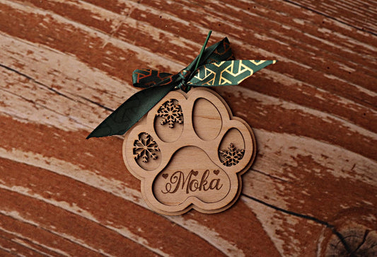 Suspension de Noël Pour Chat / Chien Nom personnalisé